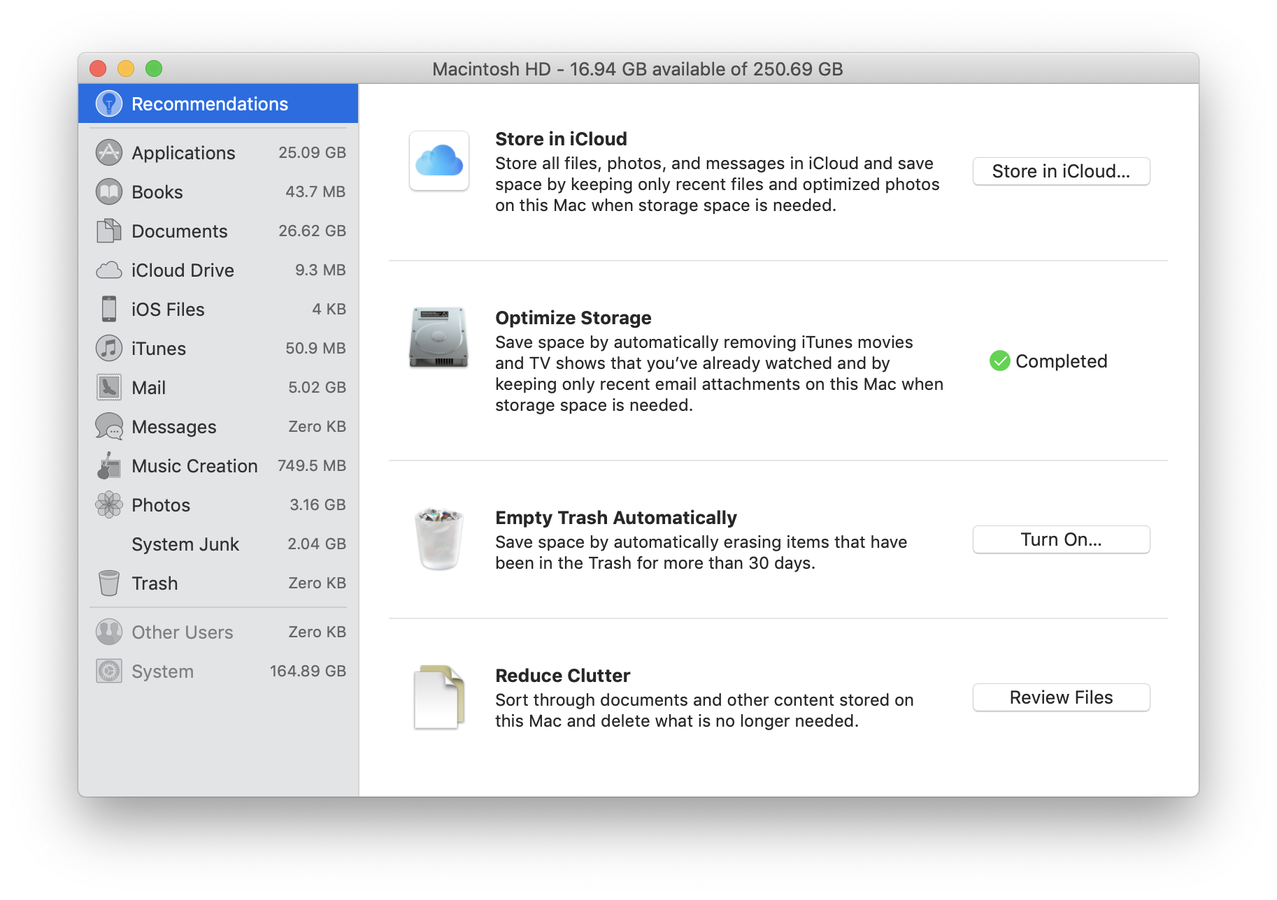 onedrive for mac does it take space on my hard drive