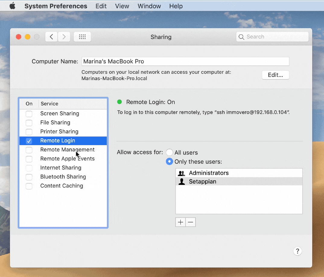 Remote desktop manager for mac os