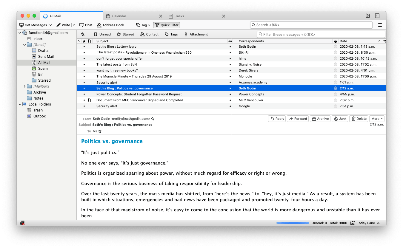 best mail client for the mac