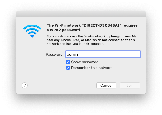 how to see wifi password mac