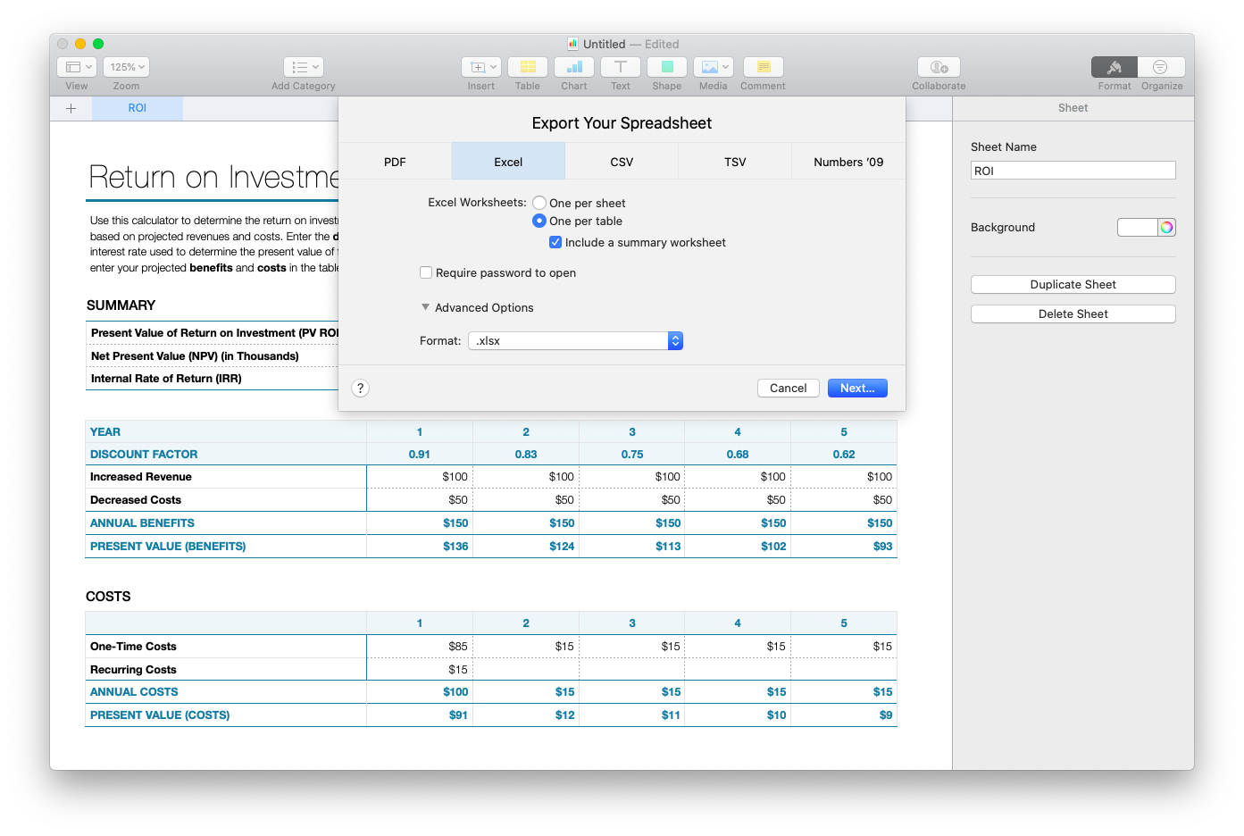 download excel 2007 for mac