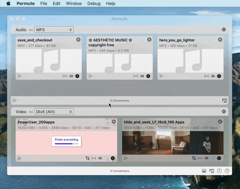 Convert mp3 to ringtons and videos to mp3