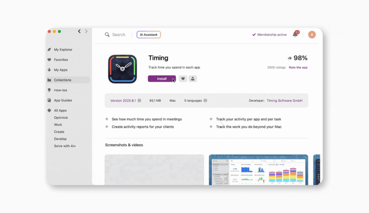 The productivity toolkit on Setapp, a Mac and iOS app marketplace