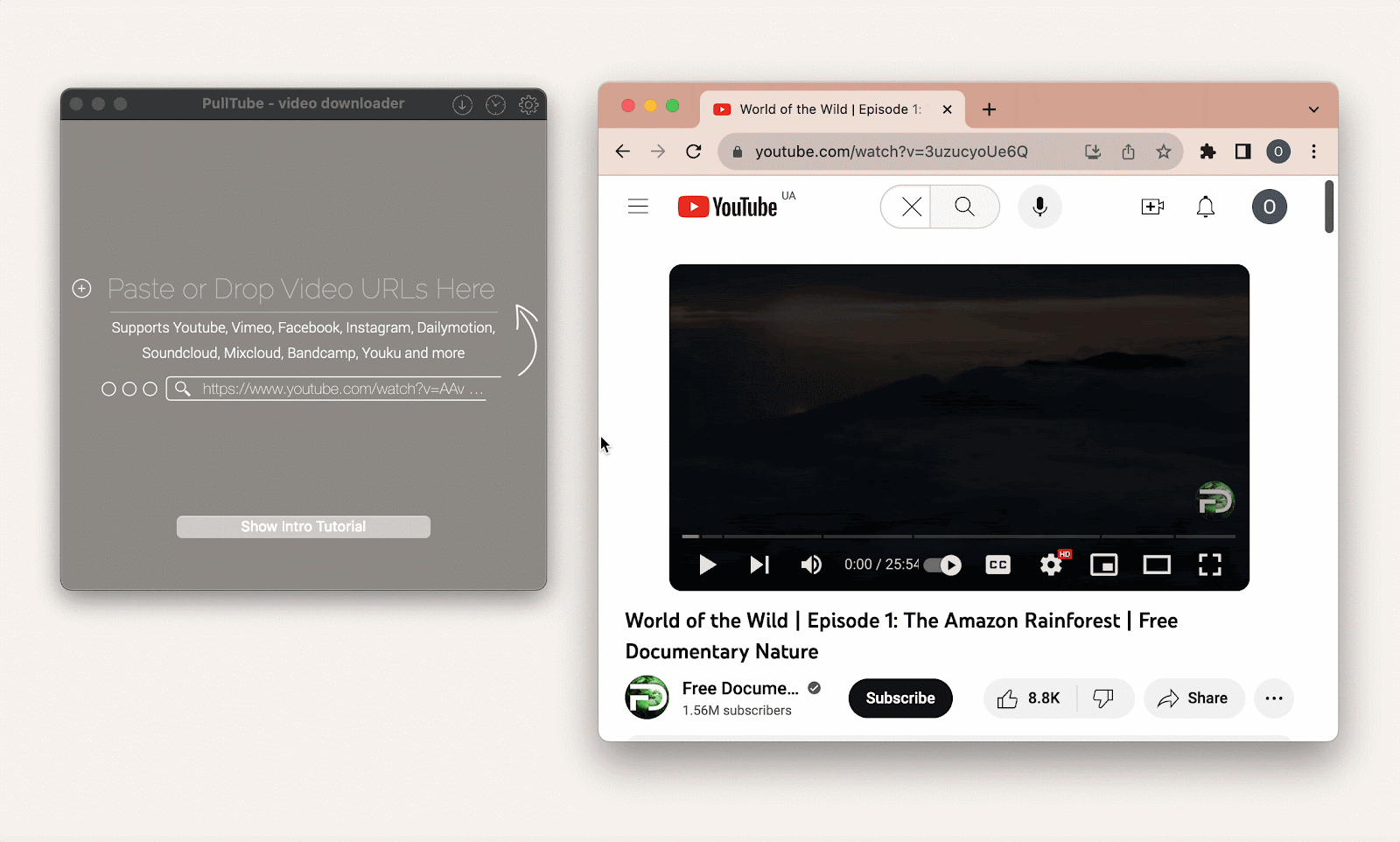 pulltube mac app to download videos from youtube
