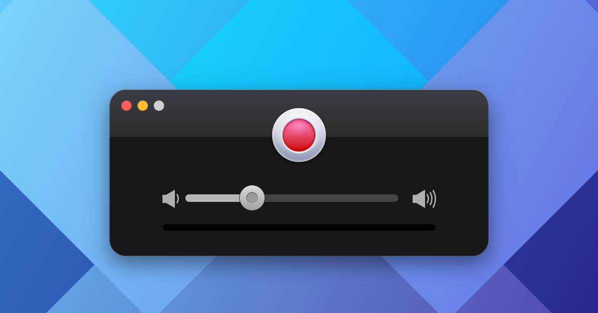 record screen with sound macos