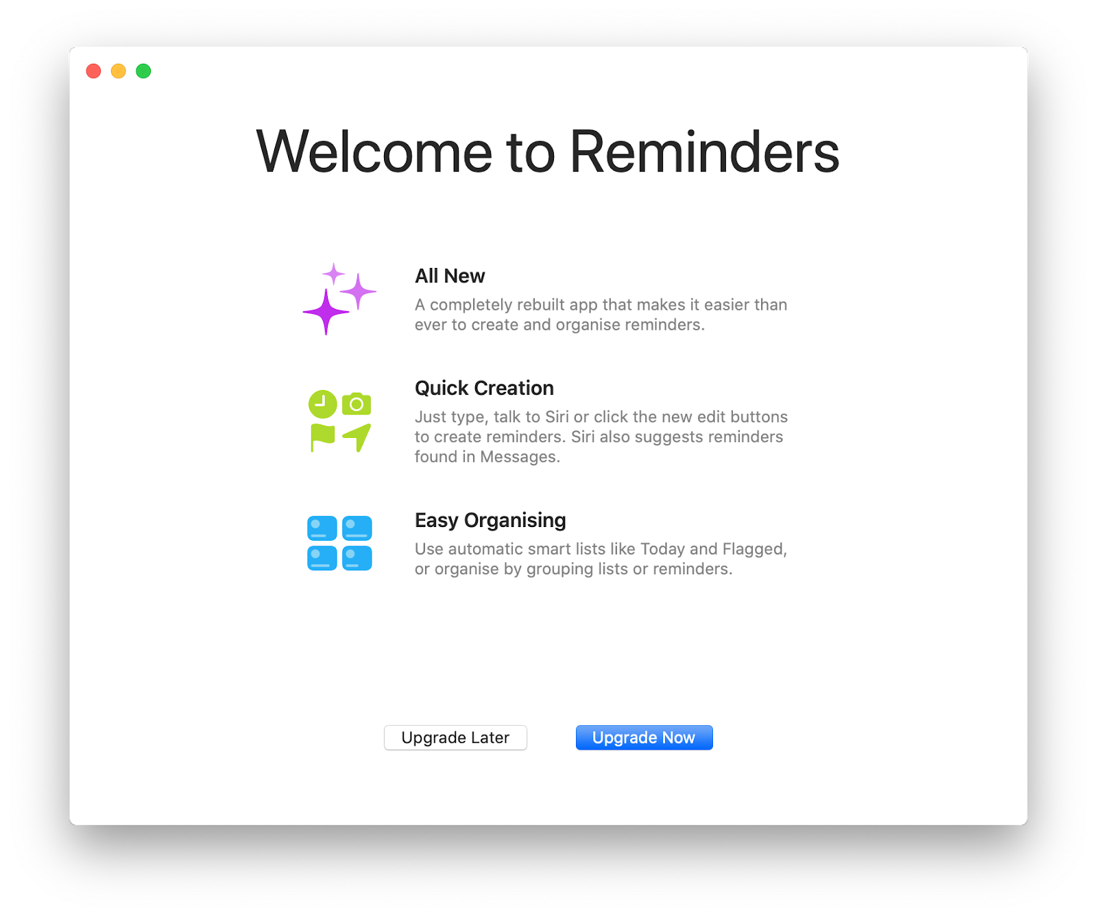 reminders app for mac lion