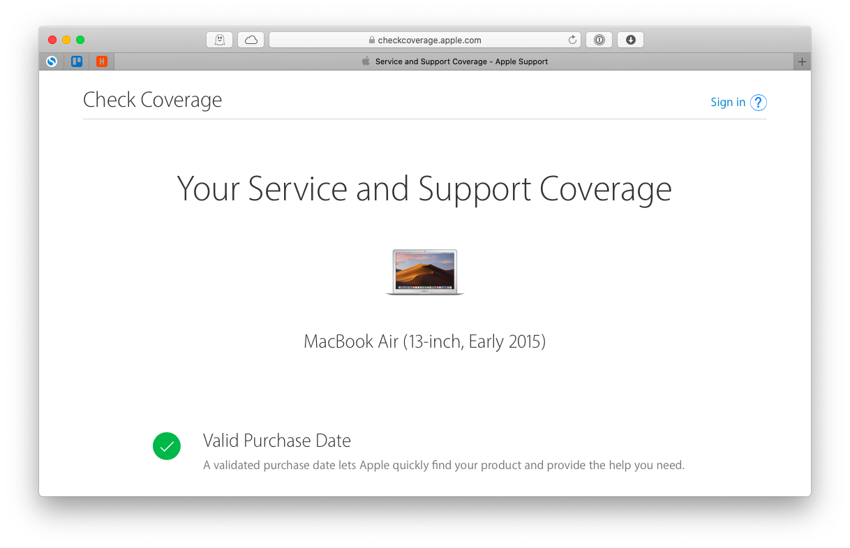 macbook pro serial number lookup