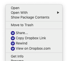 dropbox desktop app for mac