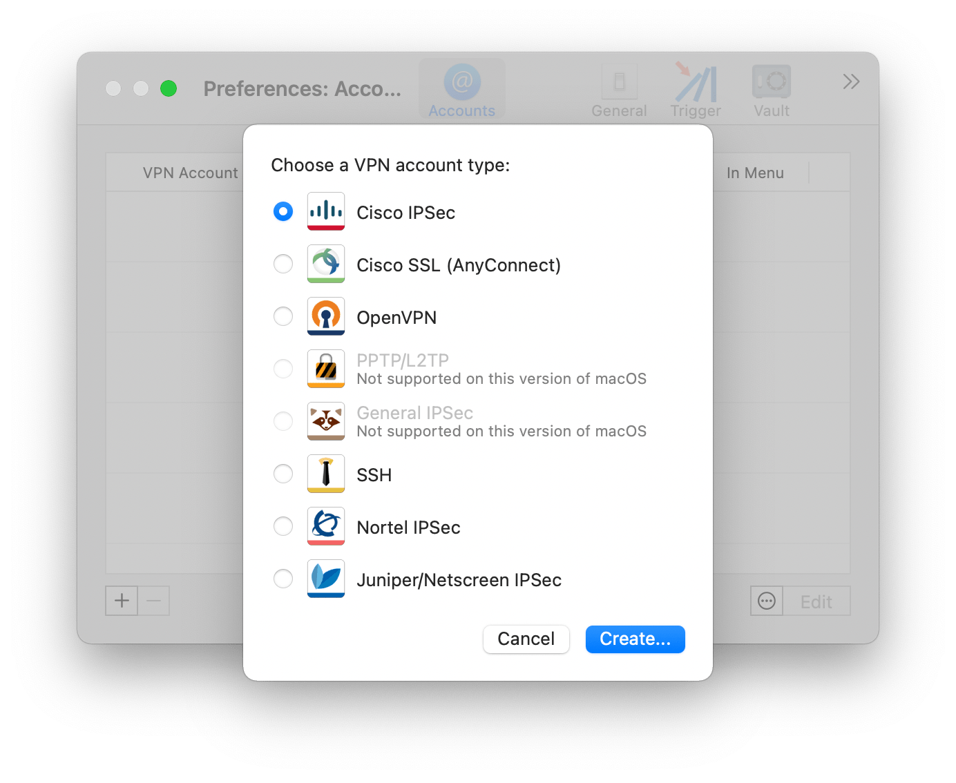  Shimo VPN Mac client