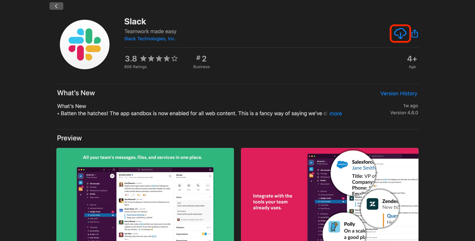 Install slack app windows 10