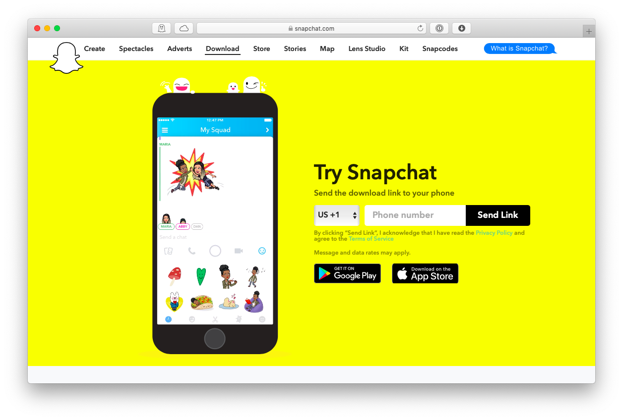 snapchat for mac