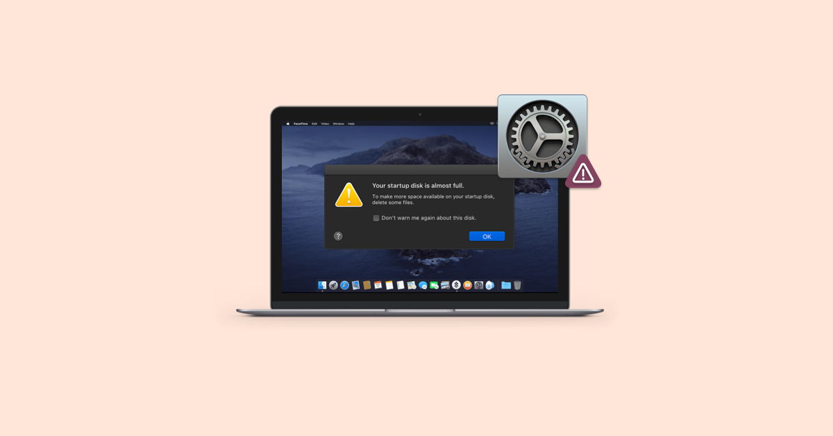 startup disk full mac