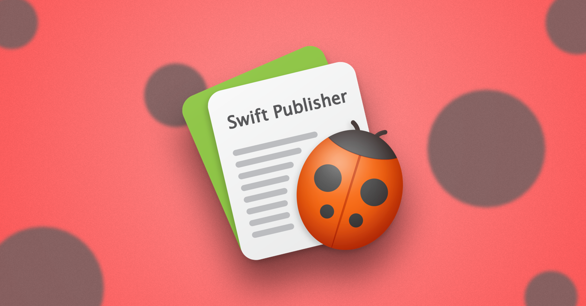 update for swift publisher for mac