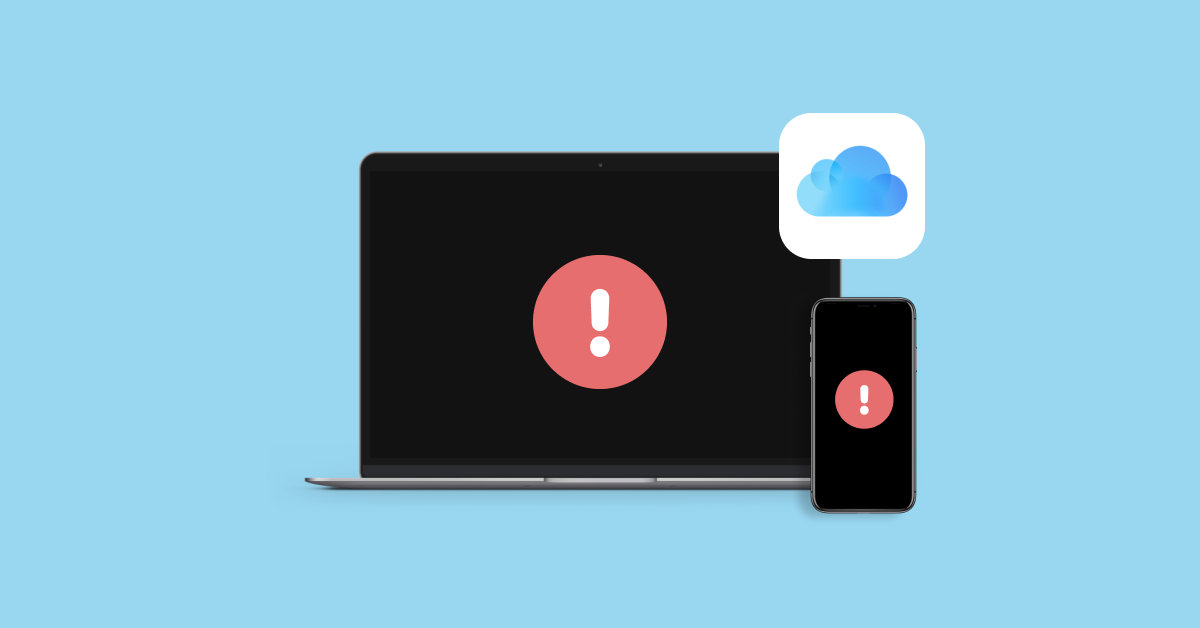 How to fix syncing with icloud paused issue