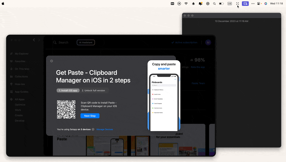 read QR codes with TextSniper