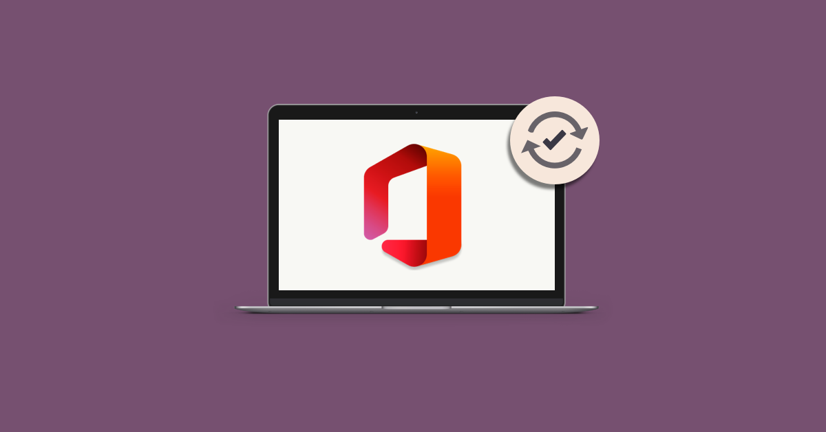 How to update MS Office on Mac