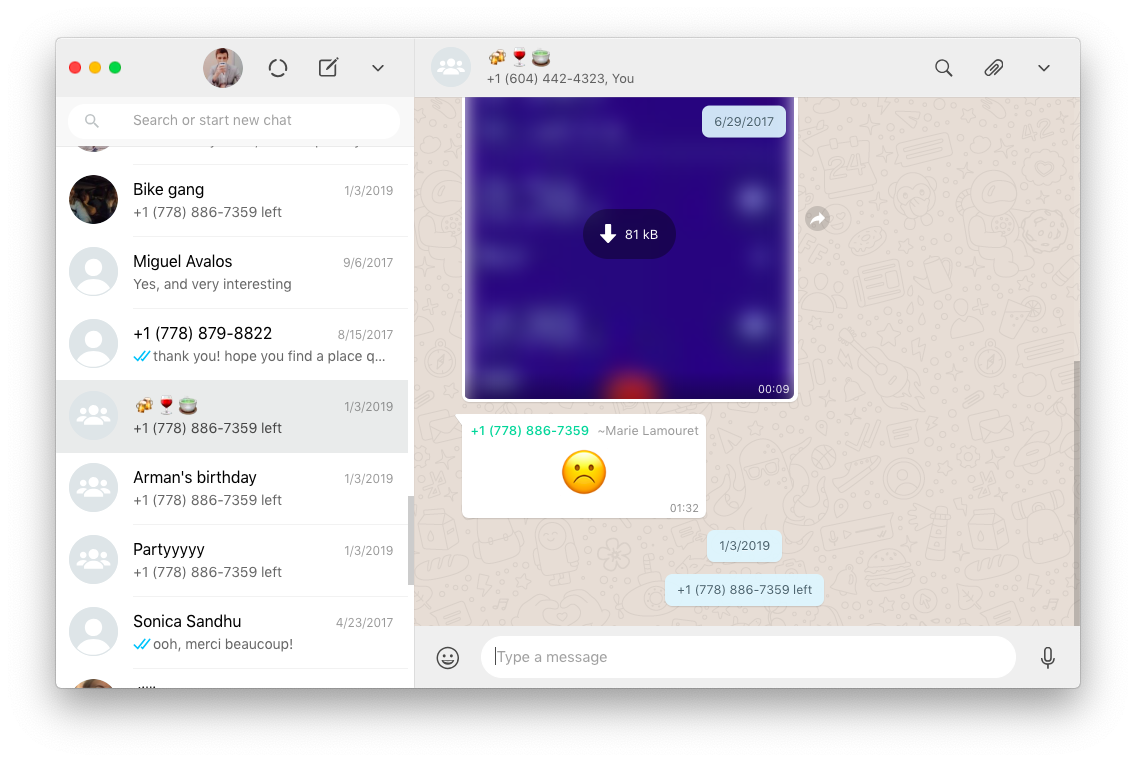 whatsapp mac download