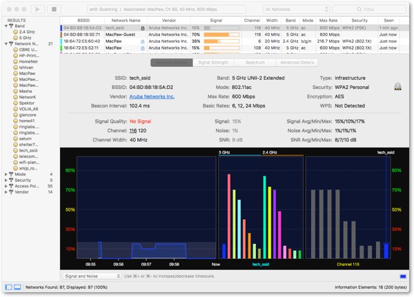 wifi analyser for mac