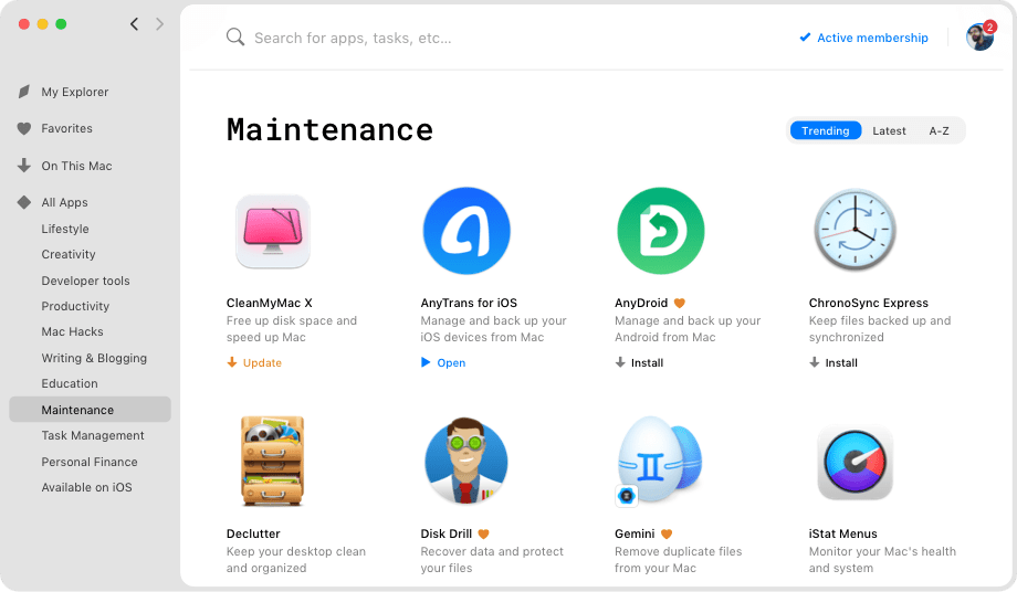Úsalo en Mac y dispositivos iOS