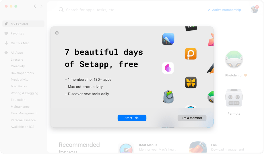 Un seul règlement par mois, pour toutes les apps