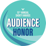 Audience honor badge