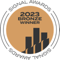 Signal awards, 2023 bronze winner badge